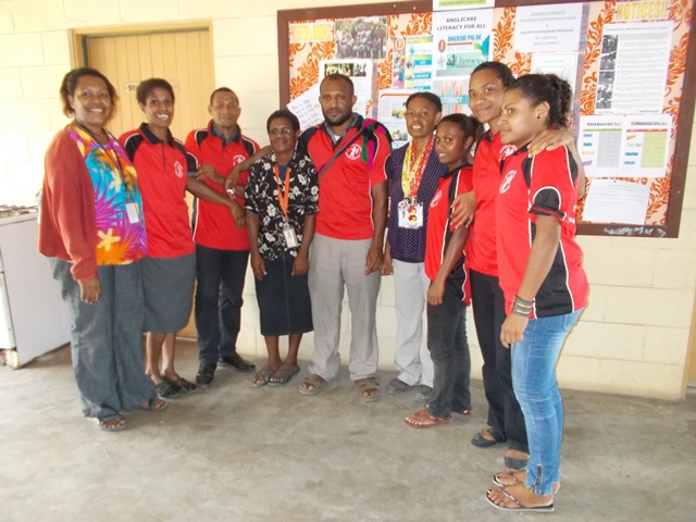 Apart from the Health and Education aspects of the work done by Anglicare PNG Inc., we are also assisting students from tertiary institutions within the National Capital District here in Port Moresby, PNG wanting to do their Practical Work with Anglicare. The students partake in planned activities at the Program Level with emphasis on the courses they take in their respective Tertiary Institutions.  The students in return come up with special projects to help Anglicare in terms of Beautification and small infrastructure development projects within the Organizations Head Office premises.  
